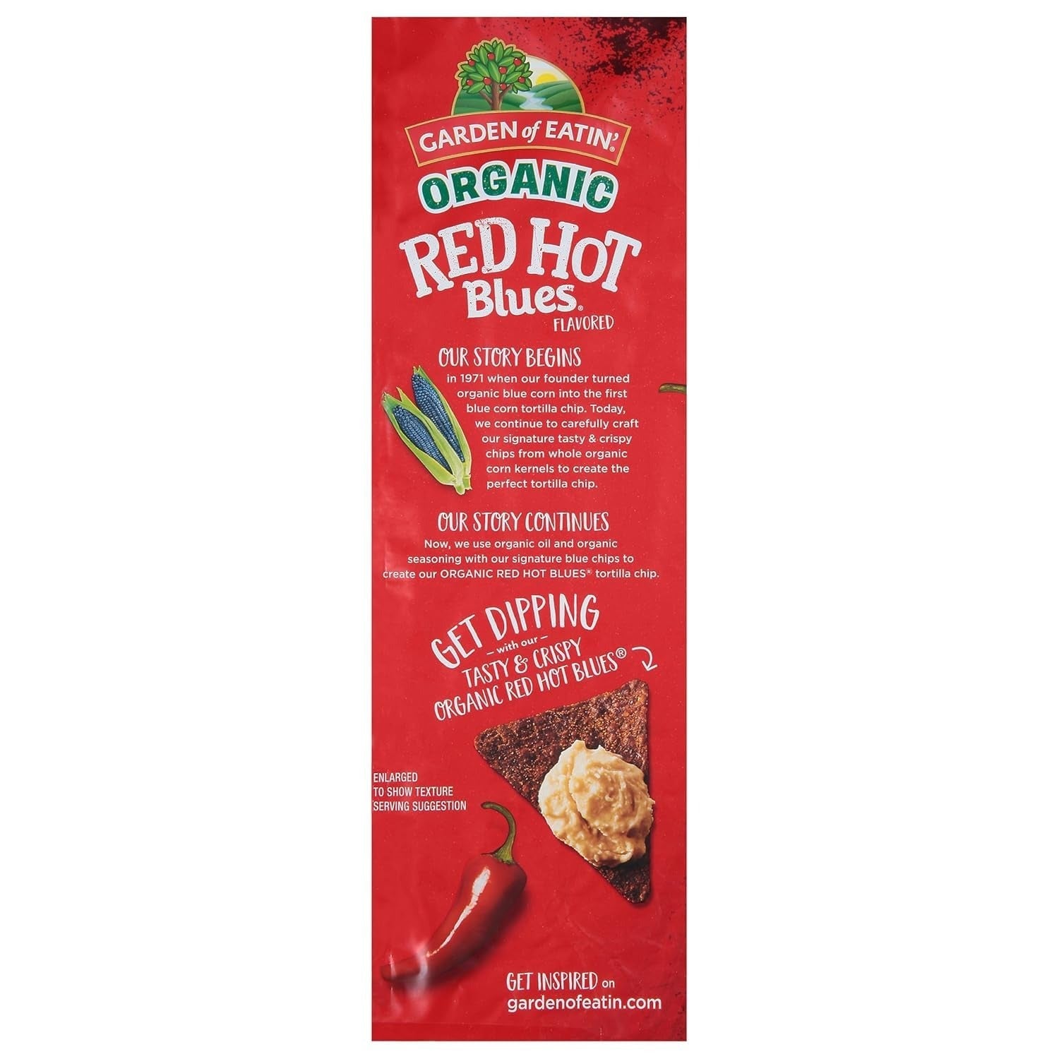 Red Hot Blues Original Tortilla Chips