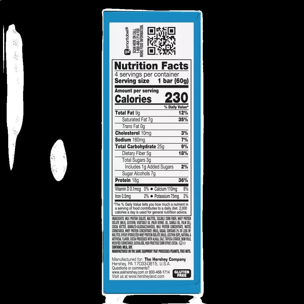Cookies & Cream Protein Bars (4 CT)