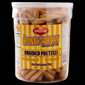 Honey Wheat Braided Pretzels