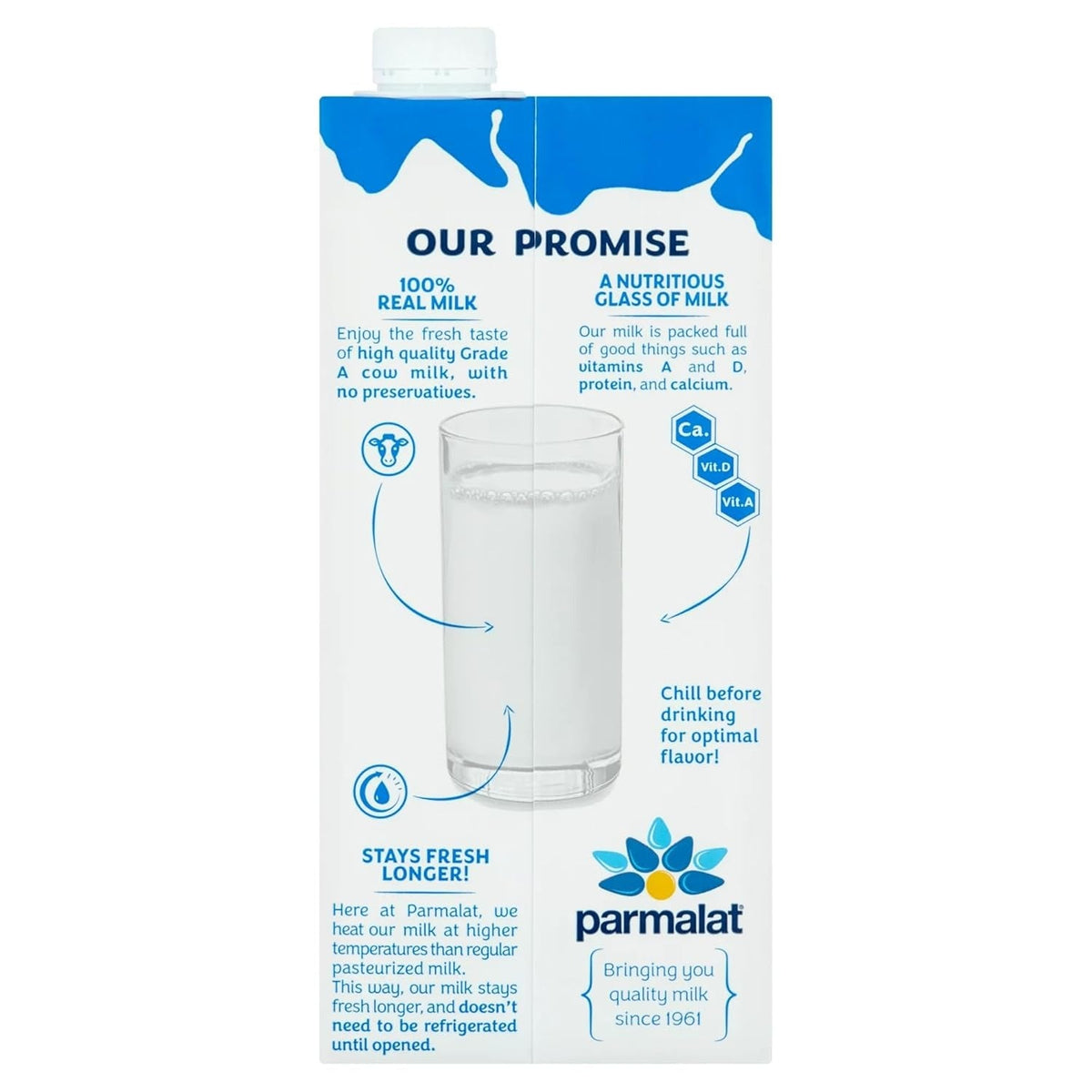 Grade A UHT 2% Reduced Fat Milk