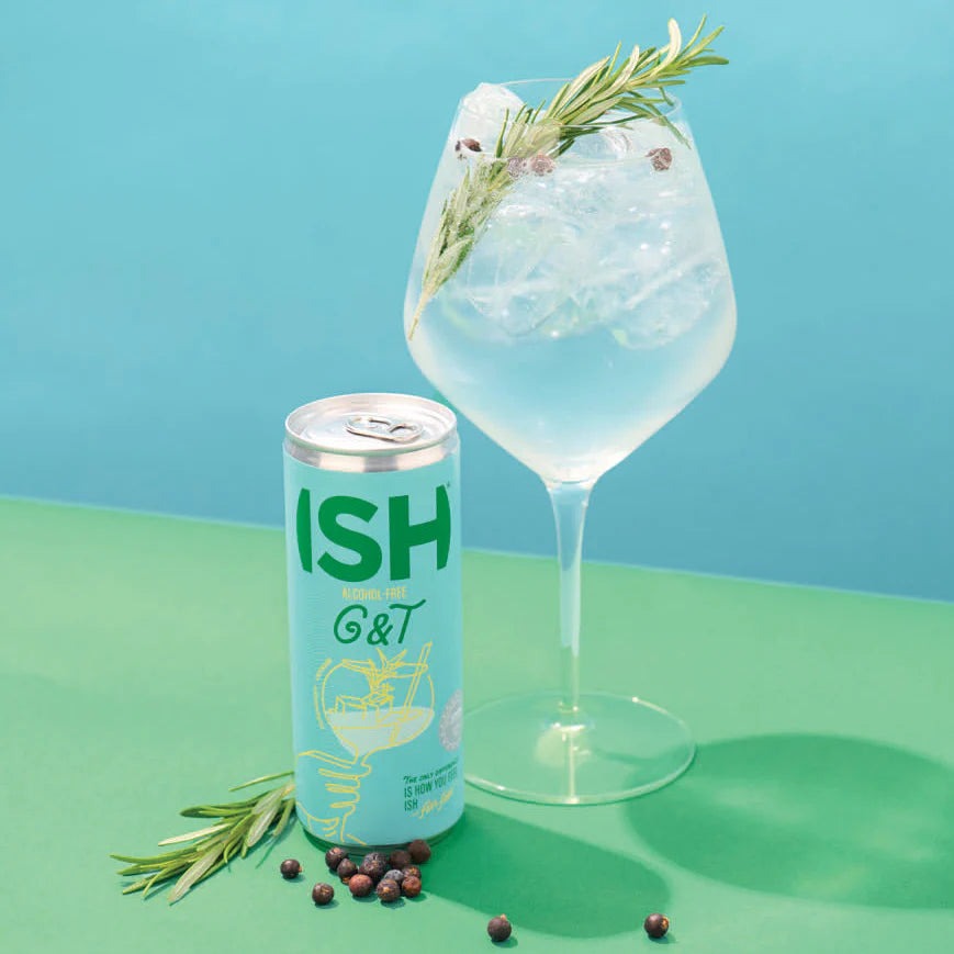 Non-Alcoholic G&T Canned Cocktails (4 Pack)