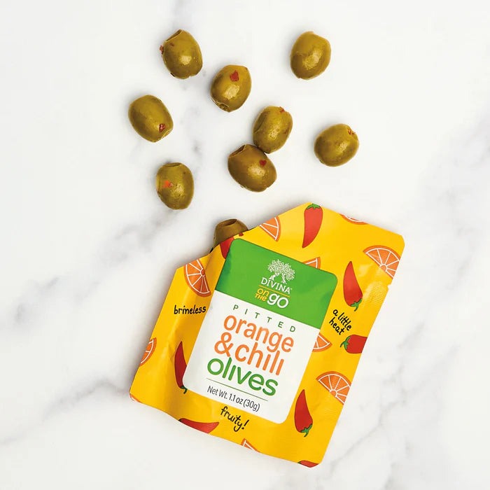 Orange & Chili Olives (10 Pack)