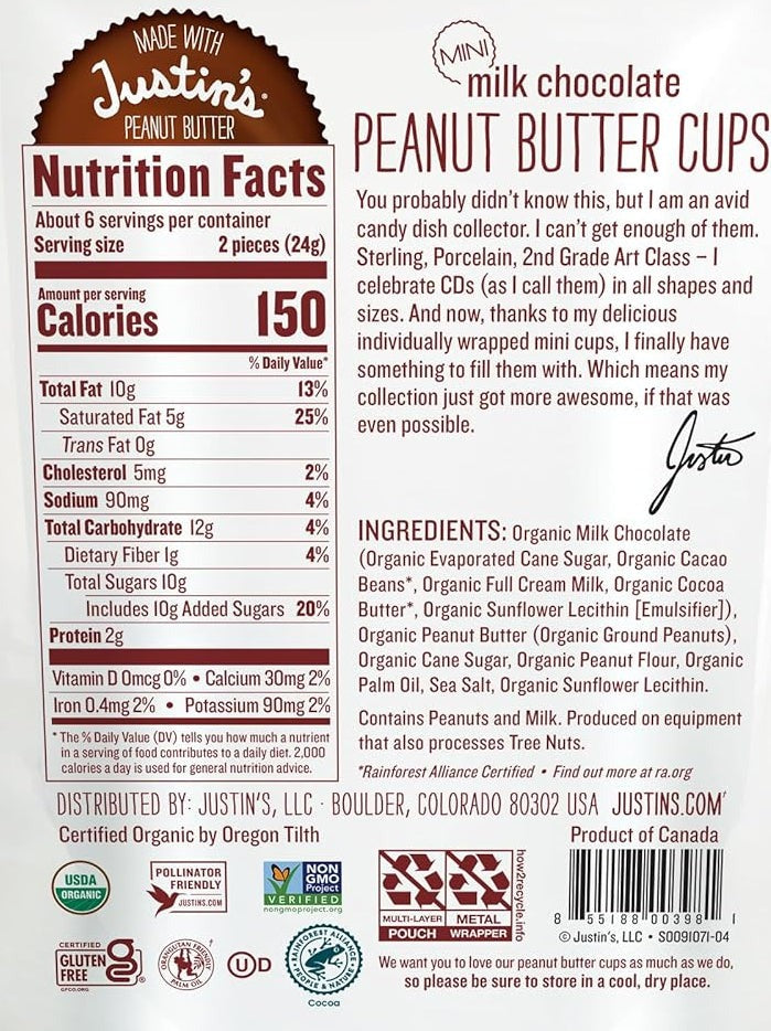 Chocolate Milk Peanut Butter Minis