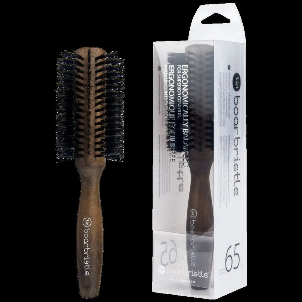 65mm Professional Round Brush with Premium Boar Bristle