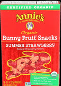 Organic Summer Strawberry Fruit Snacks