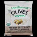 Organic Green Olives stuffed with Smoked Garlic