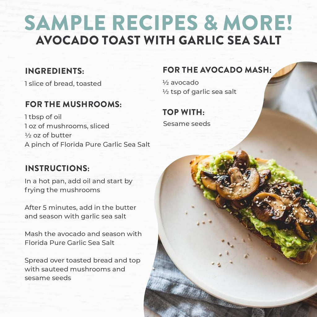 Garlic-Infused Sea Salt