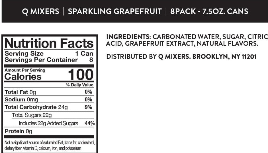Premium Sparkling Grapefruit (8 Pack)