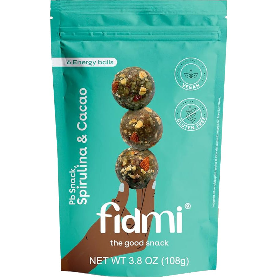Sprulina Chopped Peanut Butter Balls
