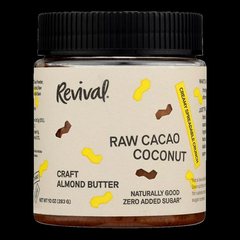 Raw Cacao Coconut Almond Butter