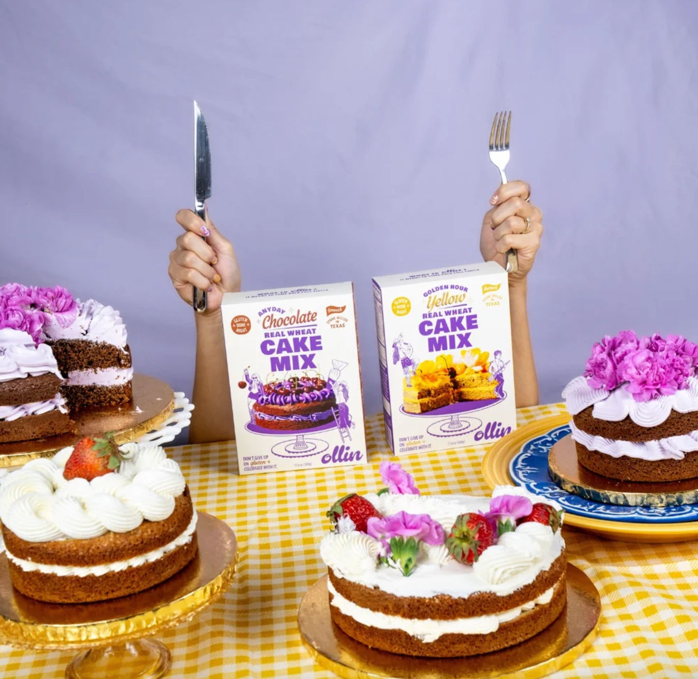 Golden Hour Yellow Cake Mix