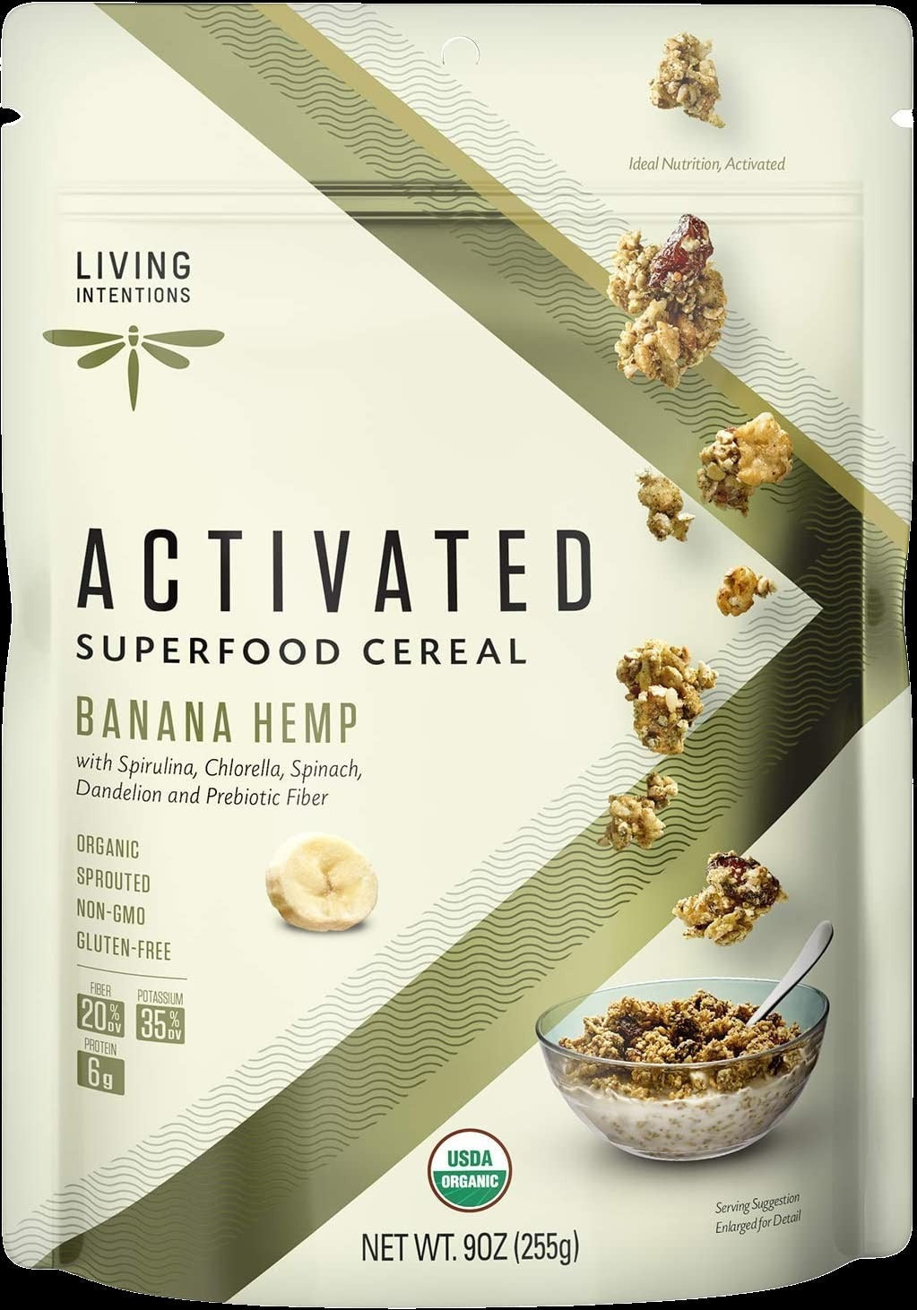 Activated Superfood Cereal Banana Hemp