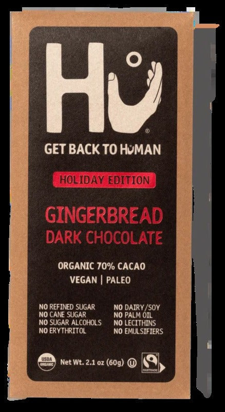 Variety Pack - Pumpkin, Gingerbread, Hazelnut, Mint Chocolate Bars (4 Pack)