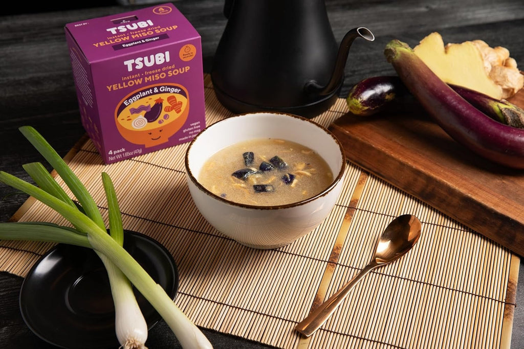 Yellow Miso with Eggplant Ginger and Onions (4 Pack)