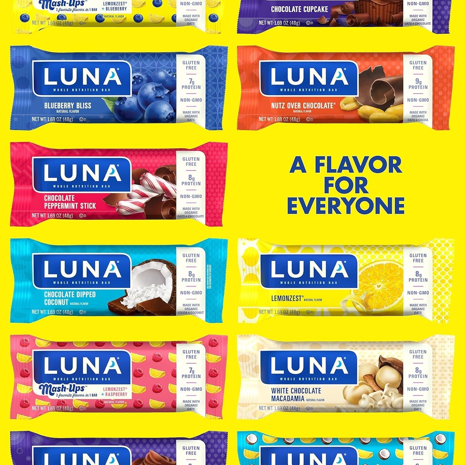 Luna Lemon Zest Whole Nutrition Bar