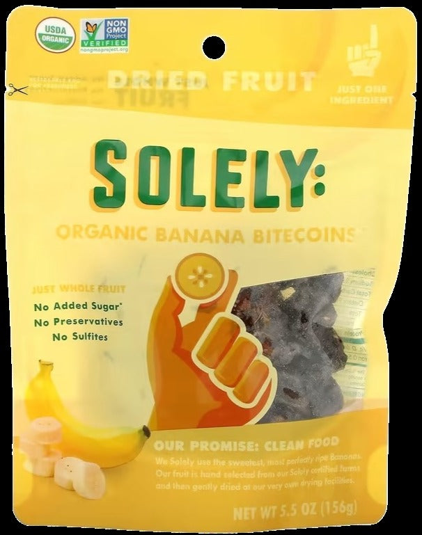 Organic Dried Banana Bitecoins