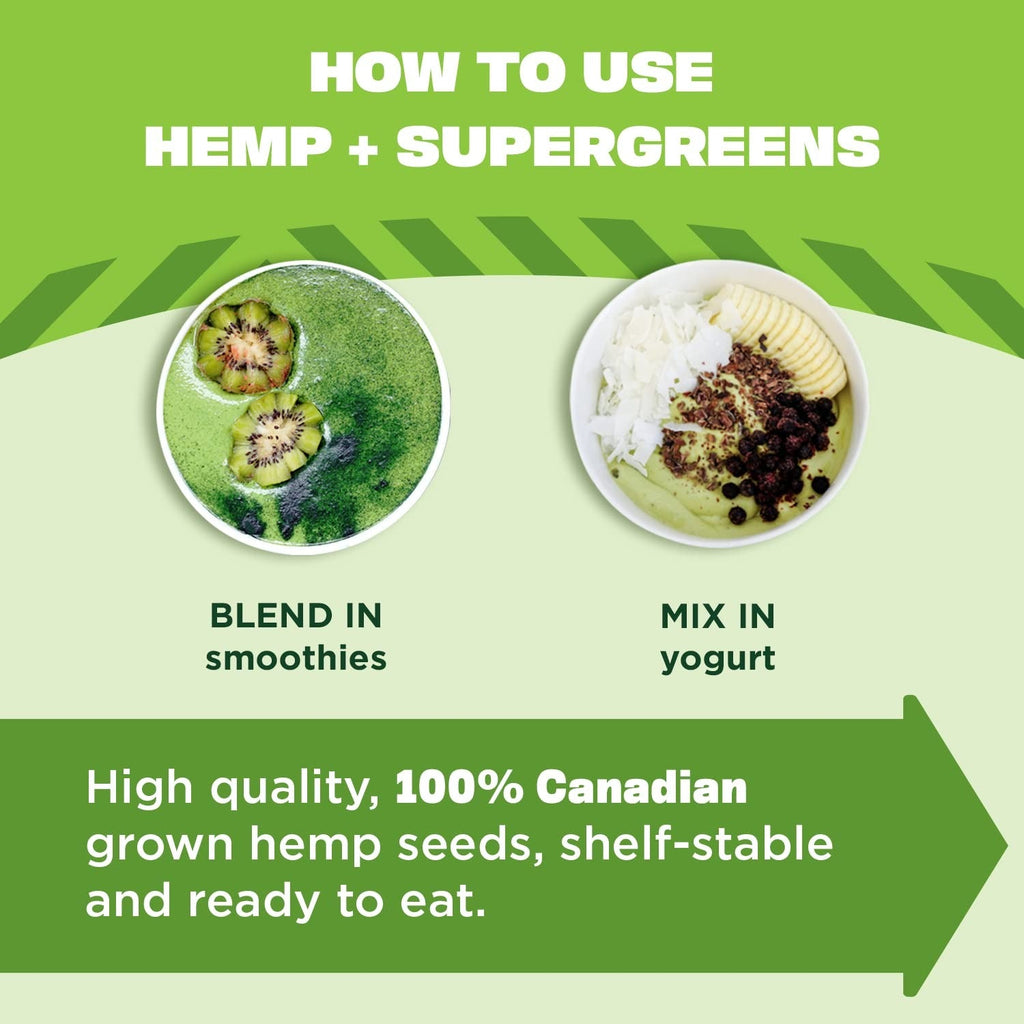 Hemp Supergreens Protein