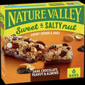 Sweet & Salty Nut Granola Bars Peanut Almond Dark Chocolate (6 CT)
