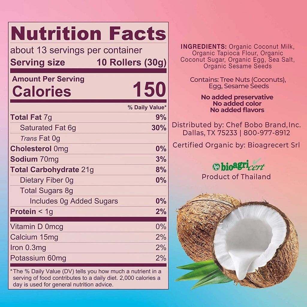 Original Coconut Crispy Rollers