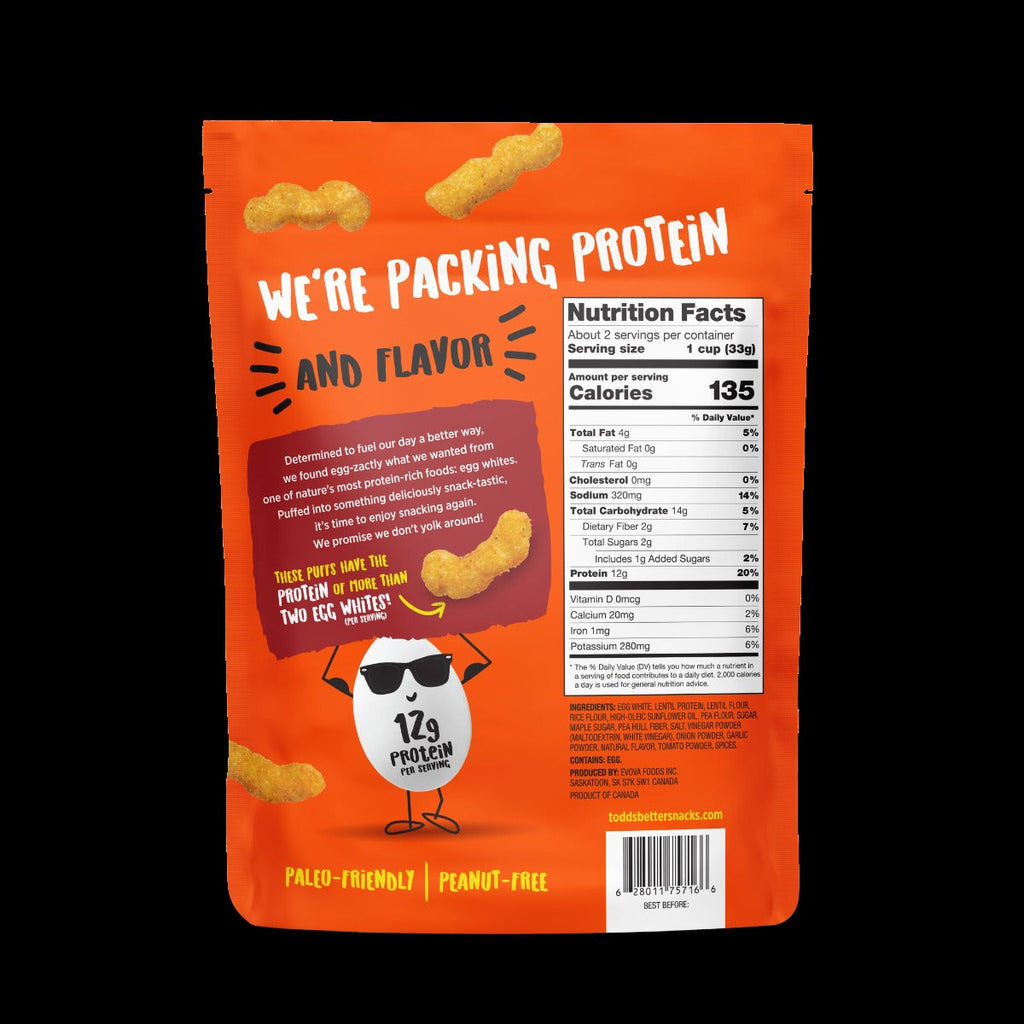 BBQ Egg & Lentil Crisps