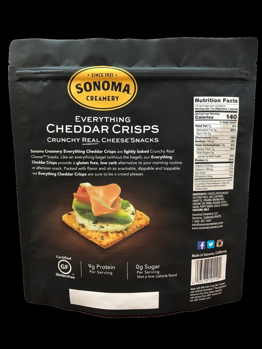 Crisps Cheddar Everything