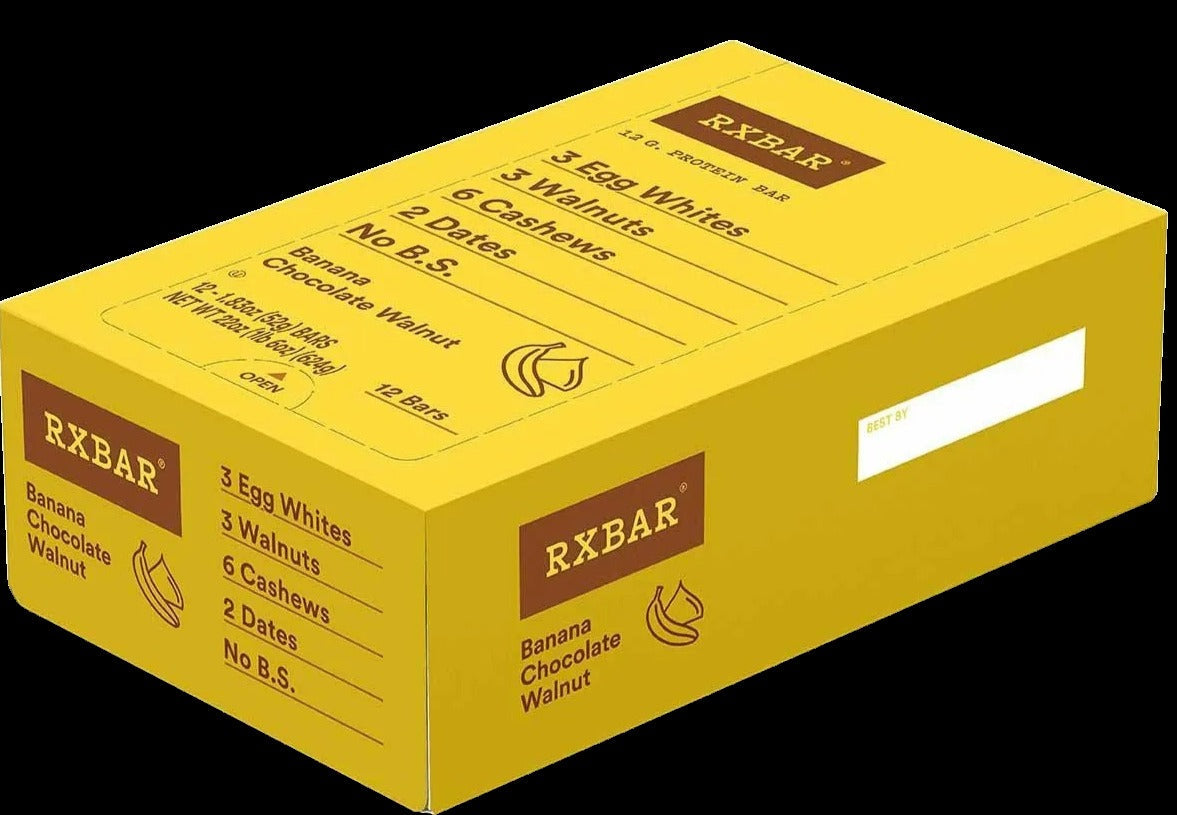 Banana Chocolate Walnut Bar (12 Pack)