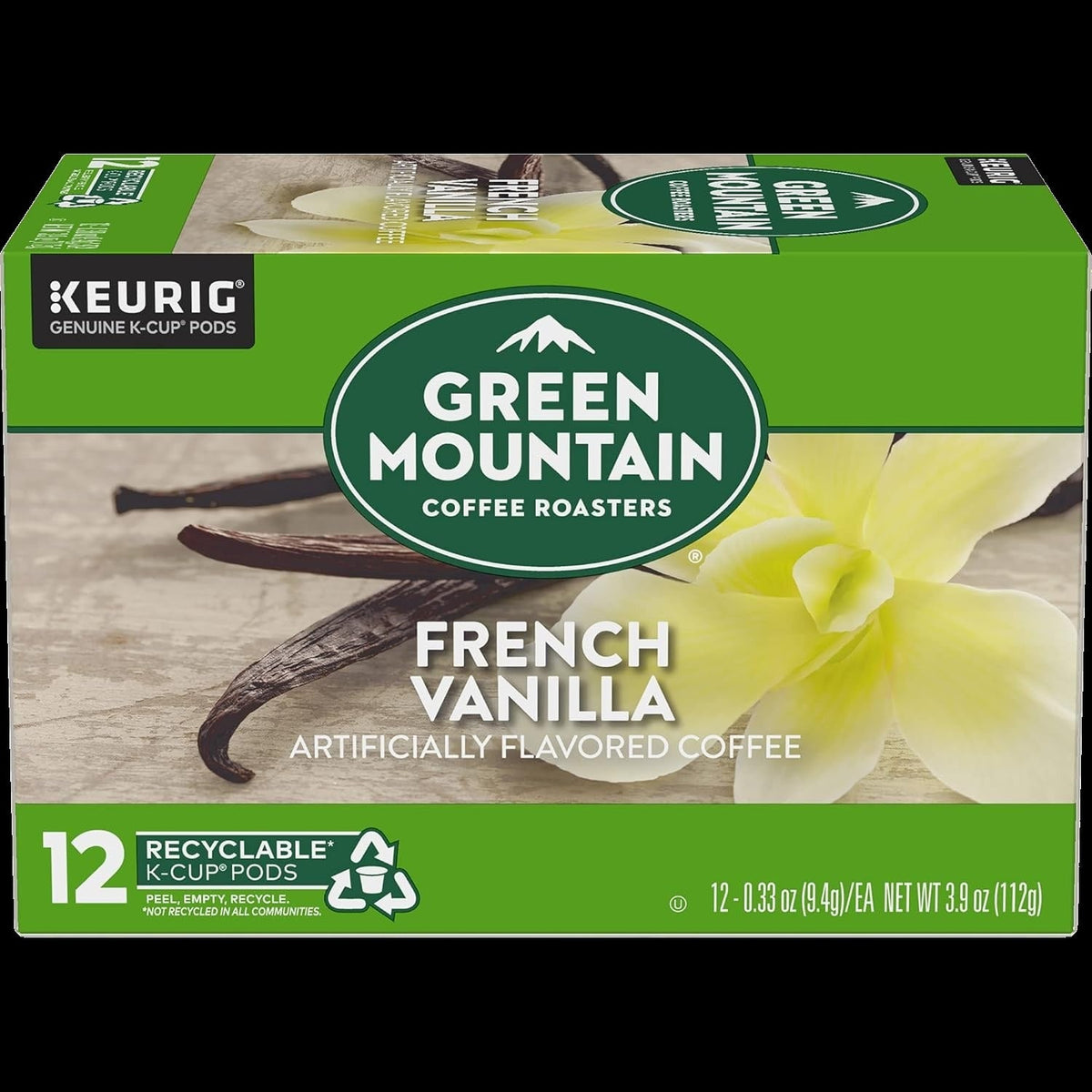 Green Mountain French Vanilla K-Cup Coffee (12 CT)