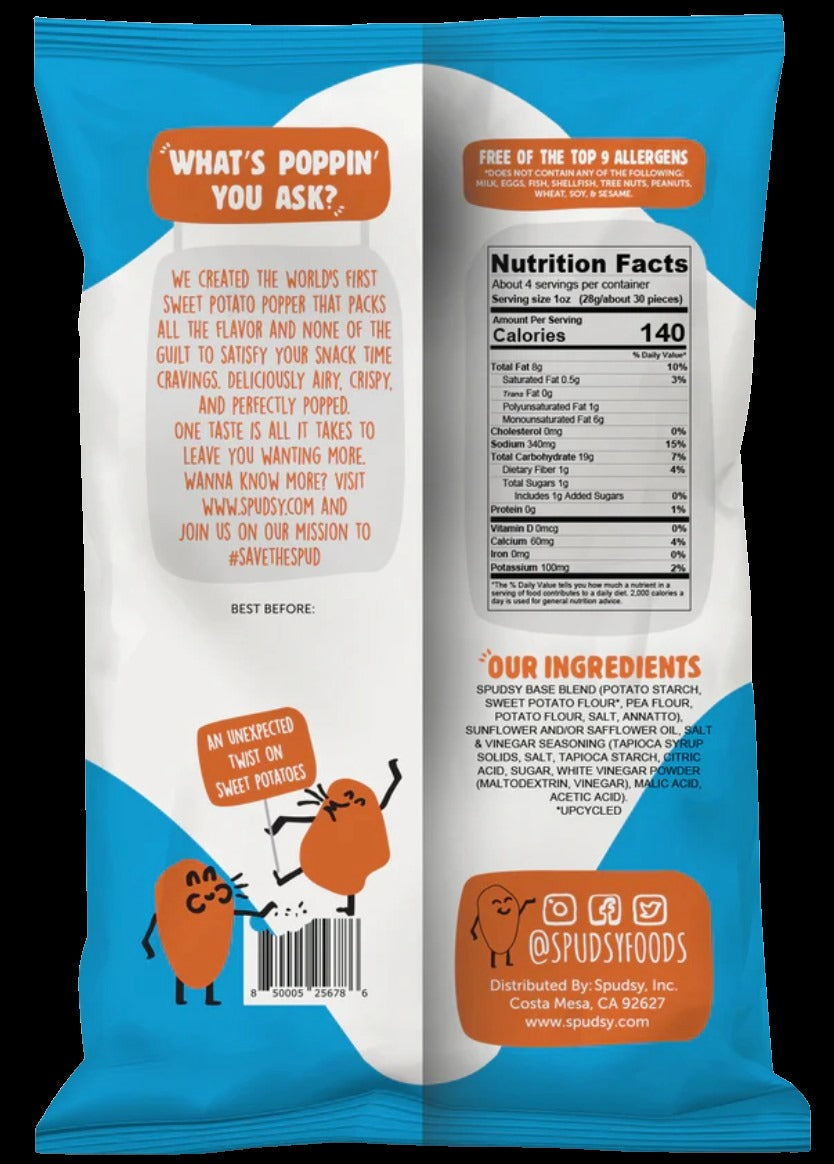 Salt & Vinegar Sweet Potato Poppers