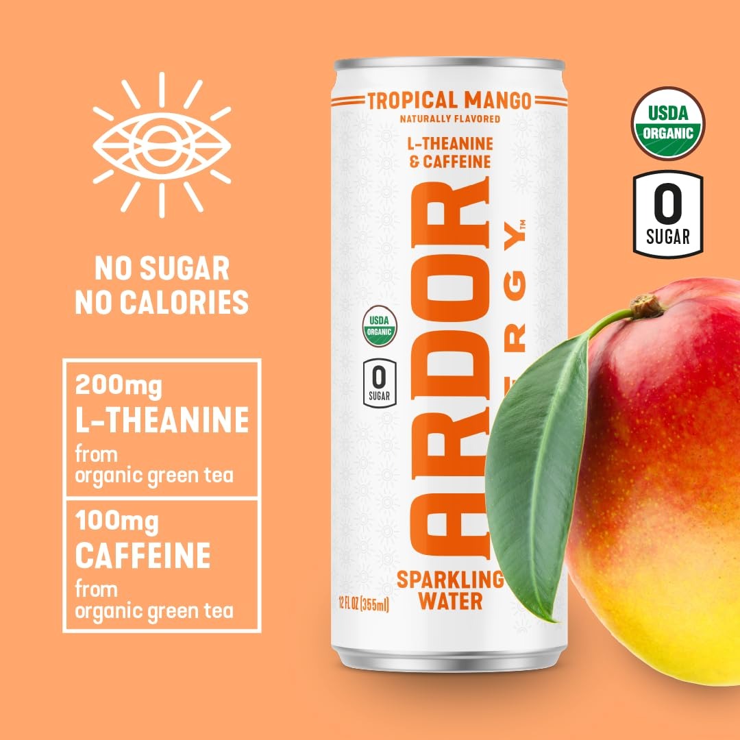 Tropical Mango Sparkling Water (12 Pack)