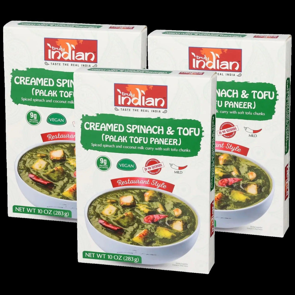 Creamy Spinach Tofu Curry Entree (3CT)