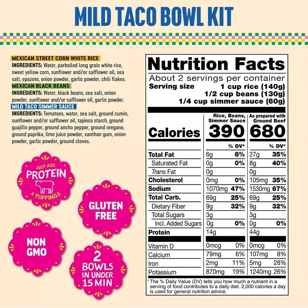 Original Taco Bowl Kit