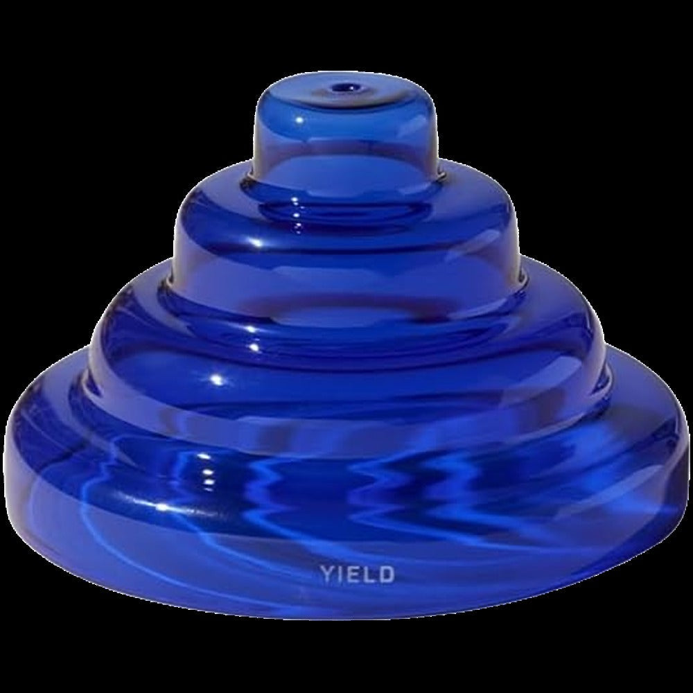 Glass Meso Incense Holder (Cobalt)