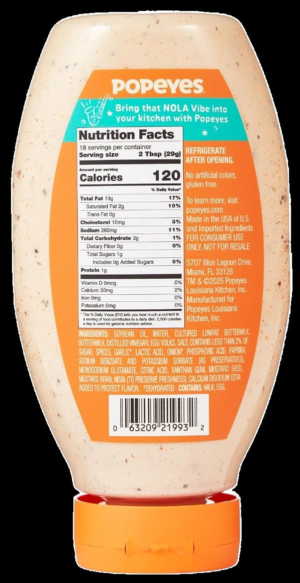 Mild Blackened Ranch Sauce