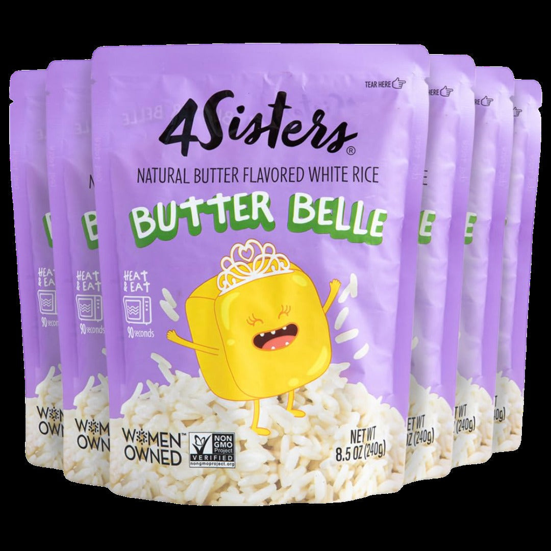 Butter Belle Buttered White Rice (6 CT)
