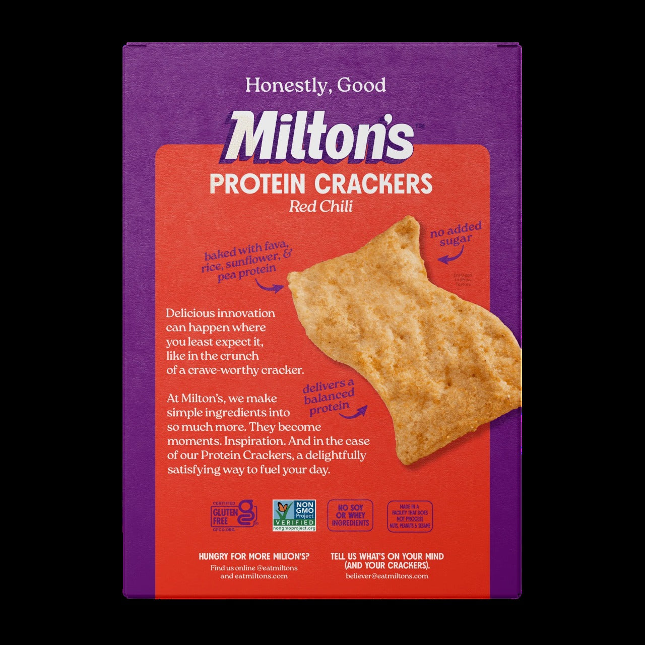 Red Chili Protein Crackers