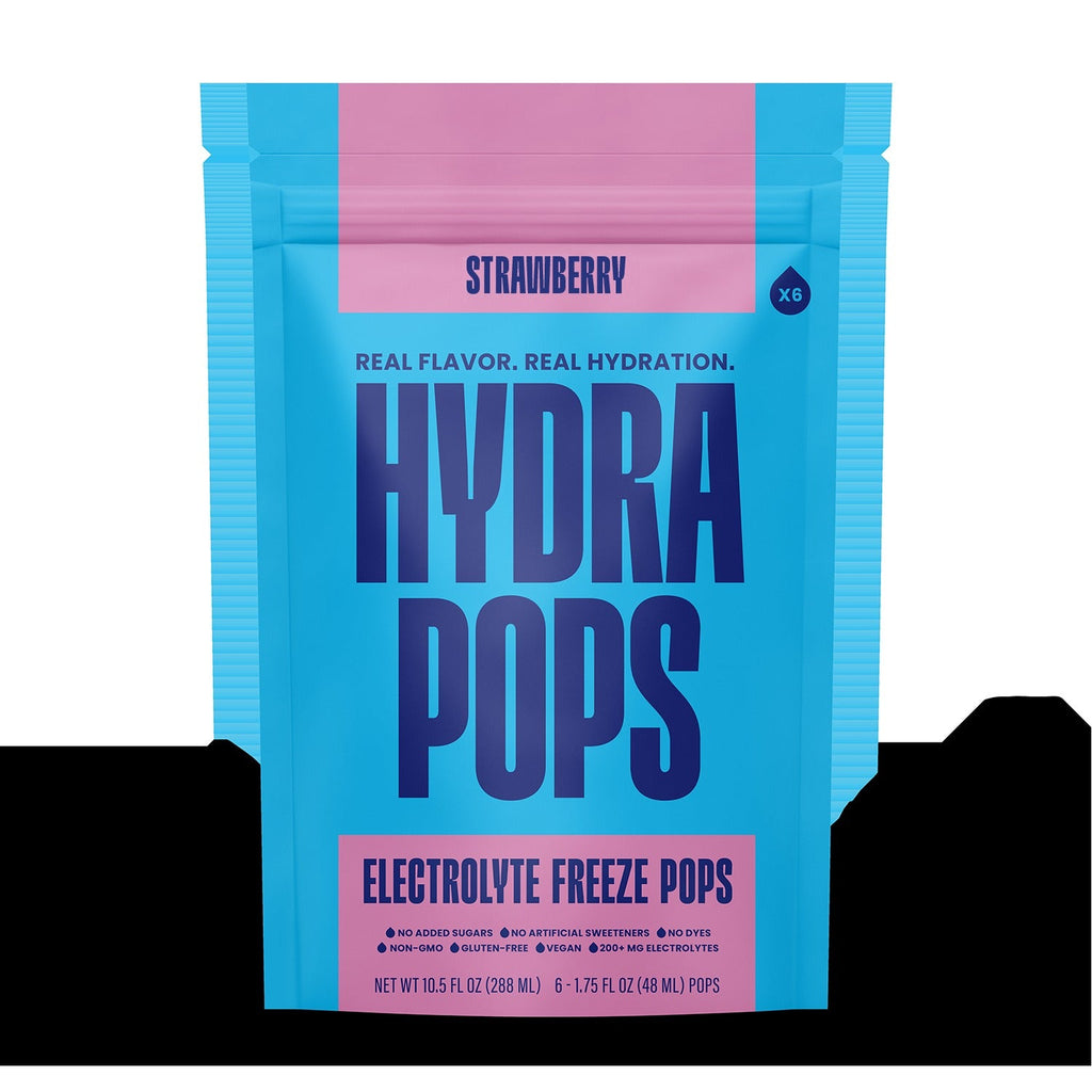 Electrolyte Freezer Pops - Strawberry (6 CT)