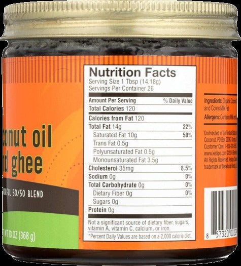 Coconut Oil And Ghee 50/50 Blend