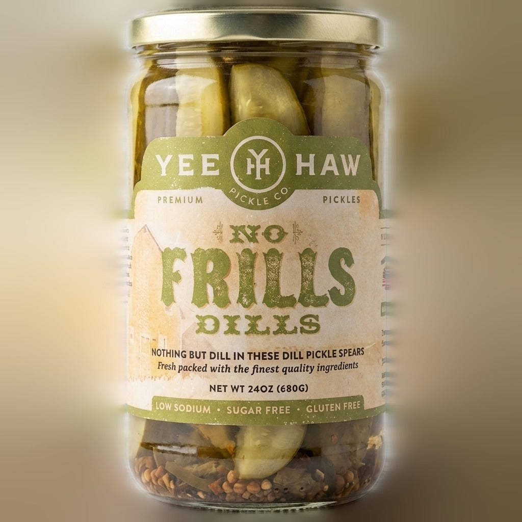 No Frills Dill Pickles