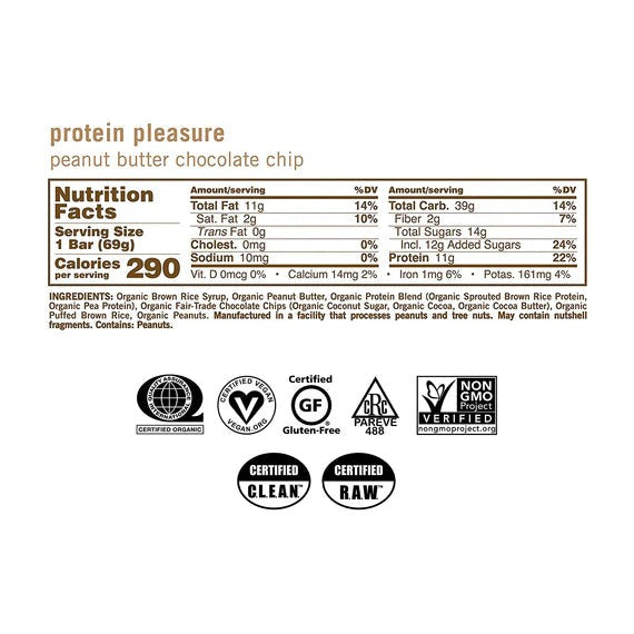Peanut Butter Chocolate Chip Macrobar (12 Pack)