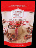 Milk Chocolate Peppermint Pretzels