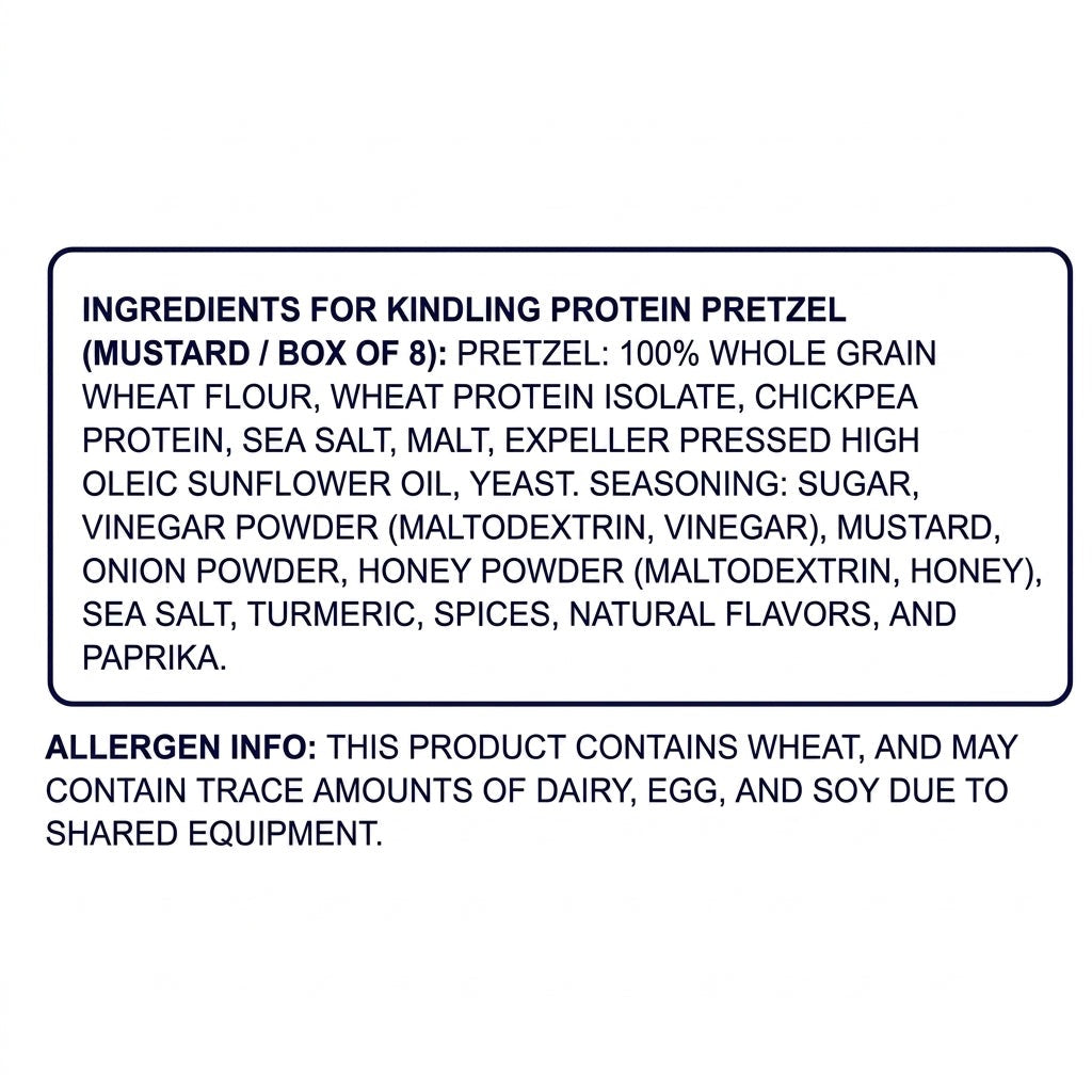 Kindling Lunchbox Honey Mustard (8 CT)