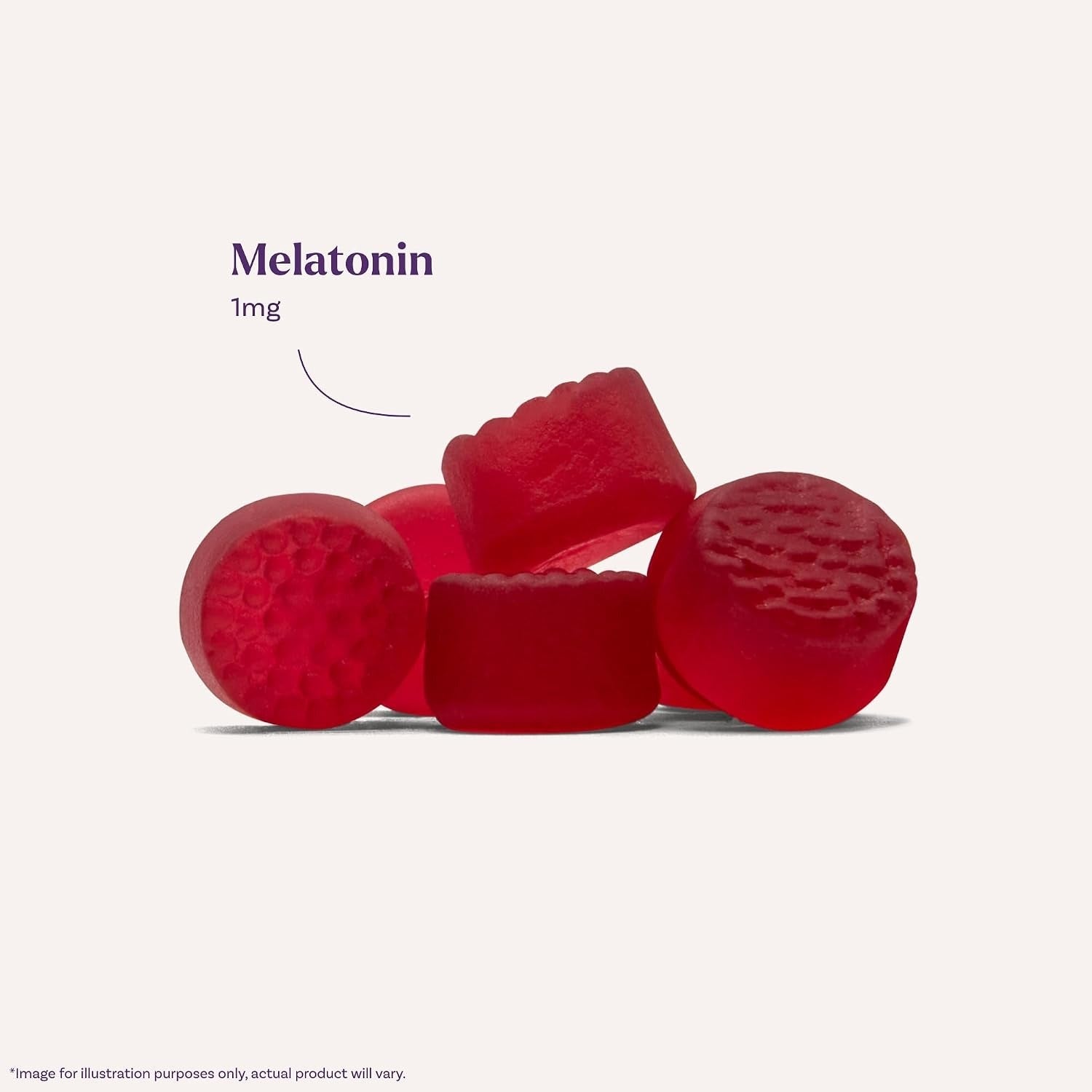 Kids Melatonin 1mg Raspberry Gummies (90 CT)
