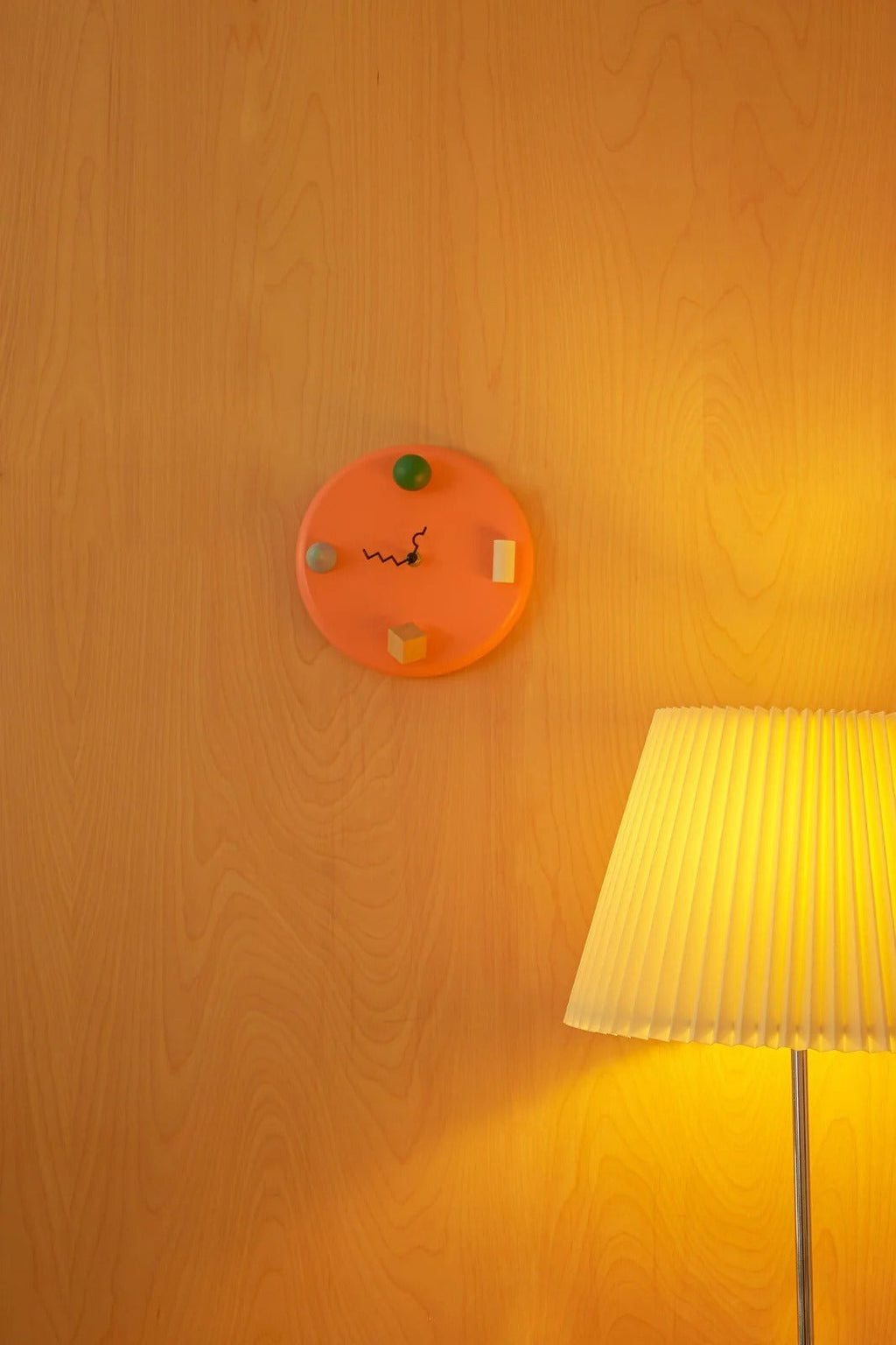 Wall Clock - Pink