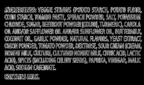 Veggie Straws Ranch