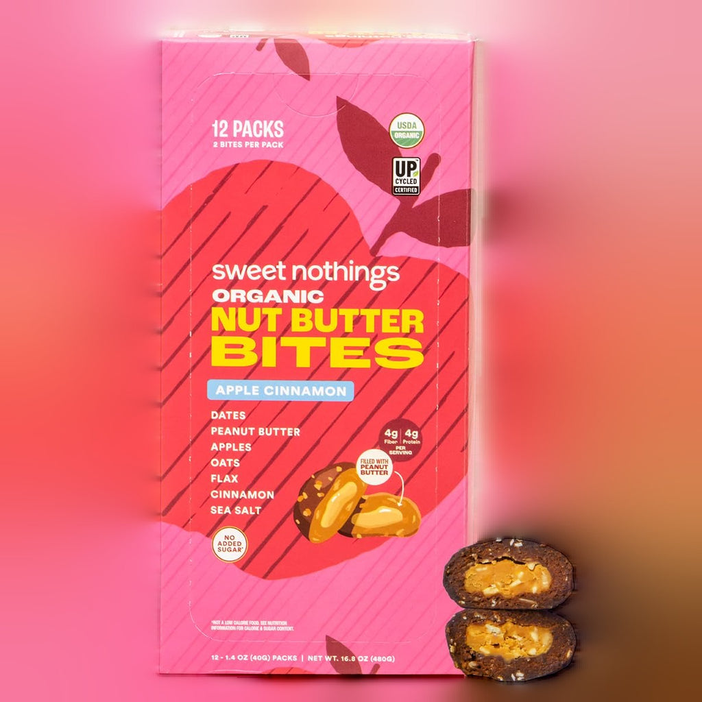 Organic Apple Cinnamon Nut Butter Bites (12 CT)