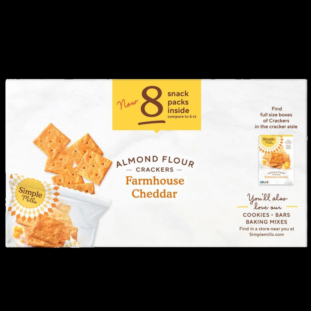 Farmhouse Cheddar Almond Flour Cracker Snack Packs (16 CT)