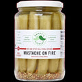 Mustache On Fire Pickles
