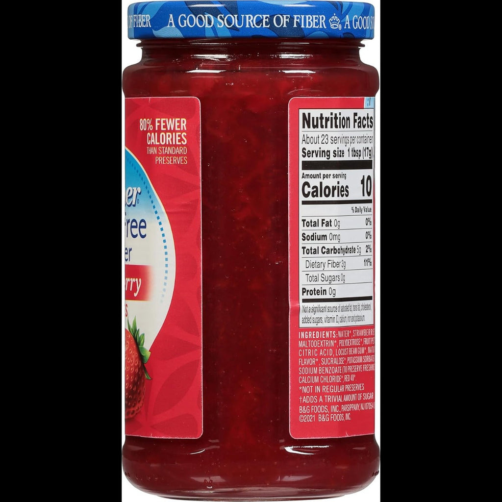 Sugar Free With Fiber Strawberry Preserves