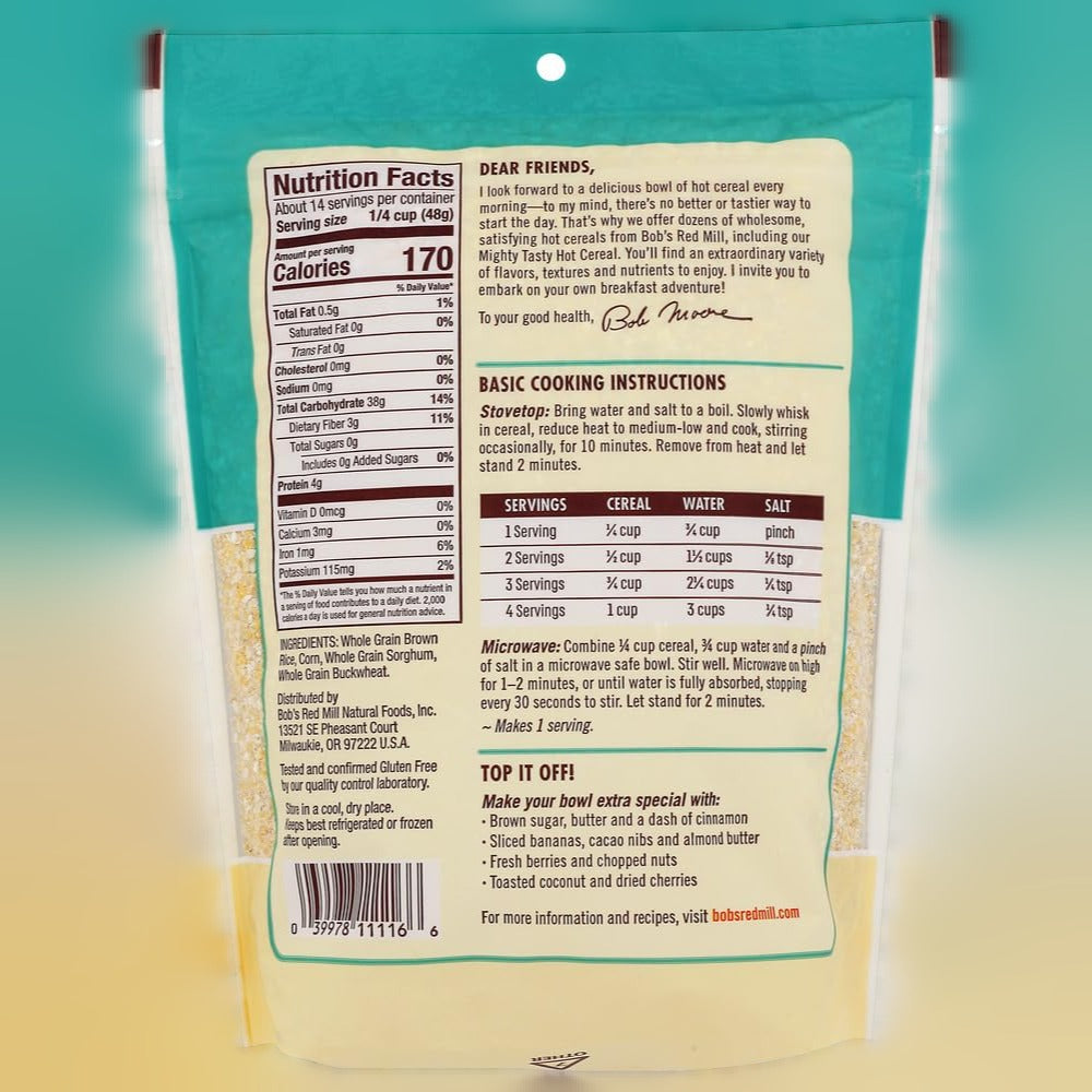 Mighty Tasty Hot Cereal