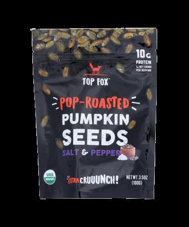 Salt And Pepper Roasted Pumpkin Seeds (6 Pack Case)